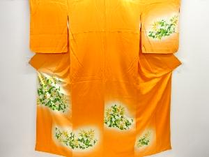 菊模様刺繍訪問着